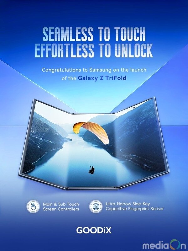 Goodix Powers Samsung’s Galaxy Z TriFold with Advanced Foldable Touch and Fingerprint Solutions