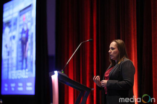 Kristin Fielder, Group Product Manger, Rockwell Automation, presenting Rockwell