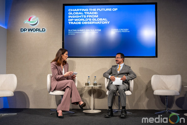 DP World Chairman Sultan Ahmed bin Sulayem at Davos