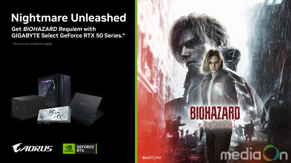 기가바이트, 엔비디아®의 GeForce RTX™와 협업해 Biohazard Requiem 번들 제공