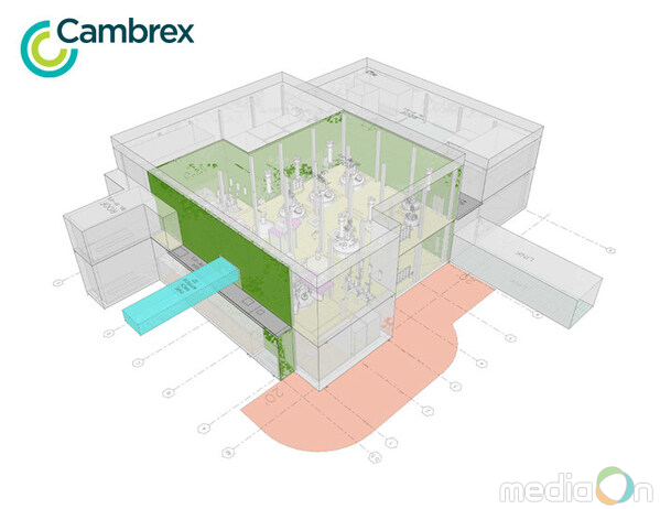 3D Rendering of Cambrex’s Future “Pharma 5” Plant in Charles City, Iowa